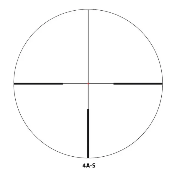 Delta Optical Titanium HD 1-6x24 4A S Belyst Kikarsikte 2