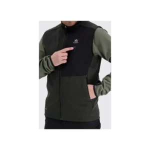 Alaska M's Heat System Vest Green:Black 3