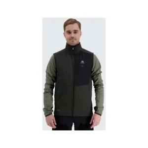 Alaska M's Heat System Vest Green:Black 4