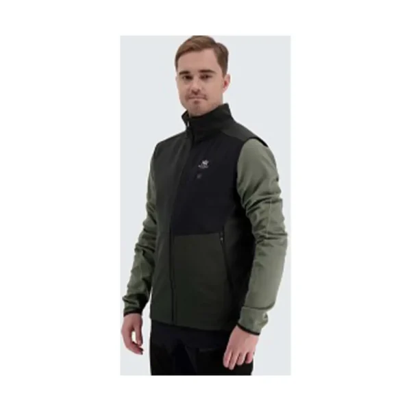 Alaska M's Heat System Vest Green:Black 5
